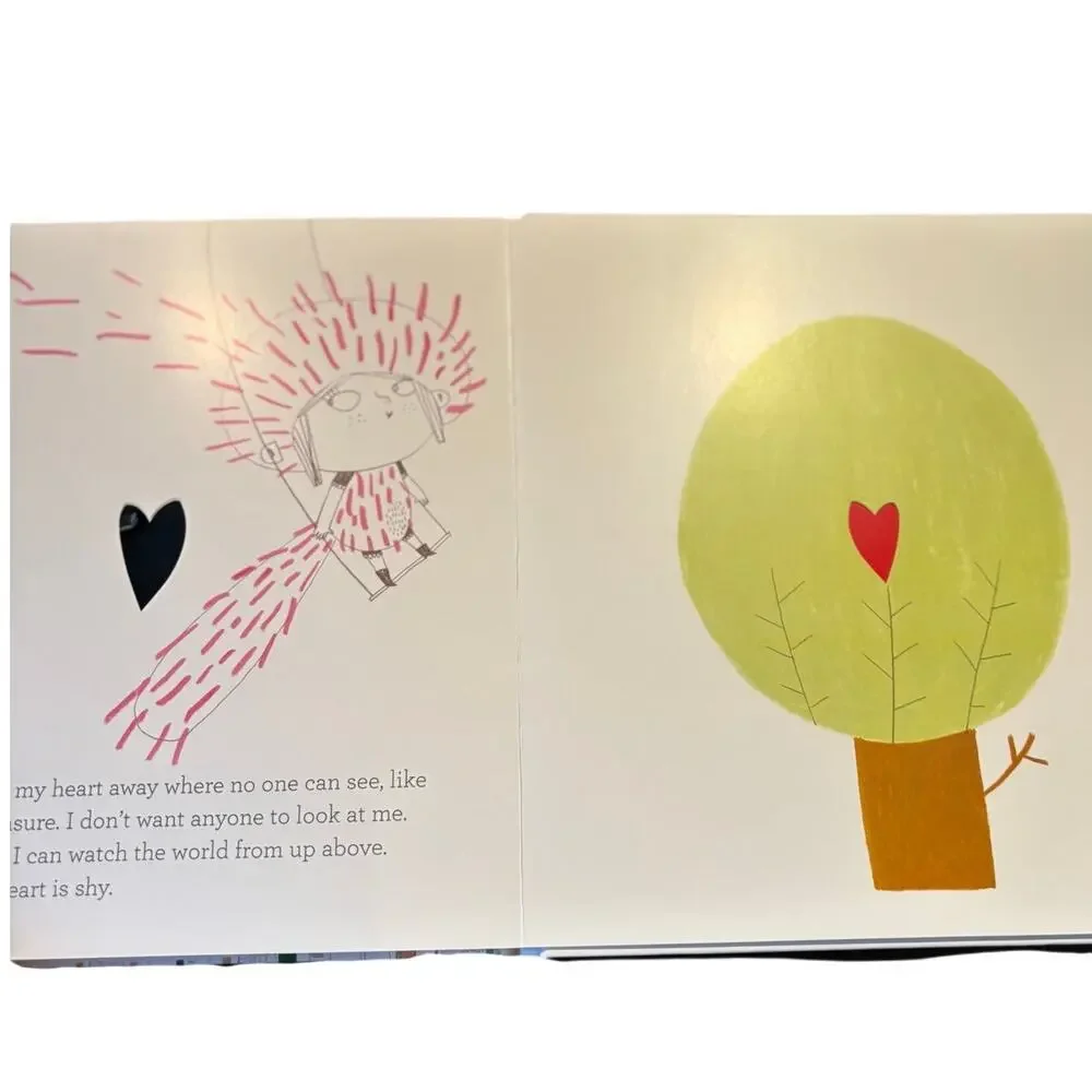In My Heart - A Book of Feelings Book by Jo Witek, Hardcover, Board Book - EUC